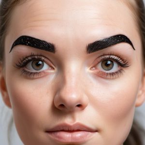 تصویری از نتیجه فیبروز ابرو که به تقویت و گسترش ابروهای خفیف کمک می‌کند