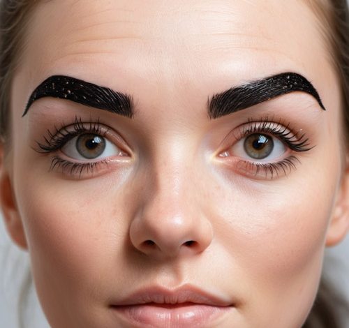 تصویری از نتیجه فیبروز ابرو که به تقویت و گسترش ابروهای خفیف کمک می‌کند